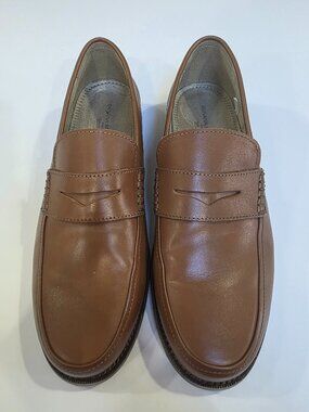 Banana Republic Men’s Brown Leather Loafers Ortholite Size 10.5